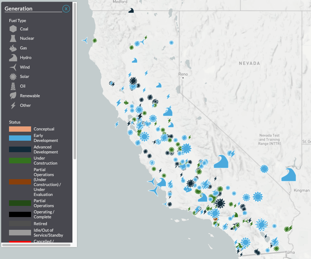 California renewable energy projects to come online