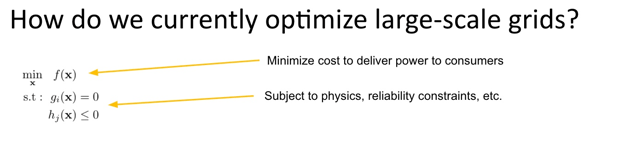 how do we currently operate large-scale grids?