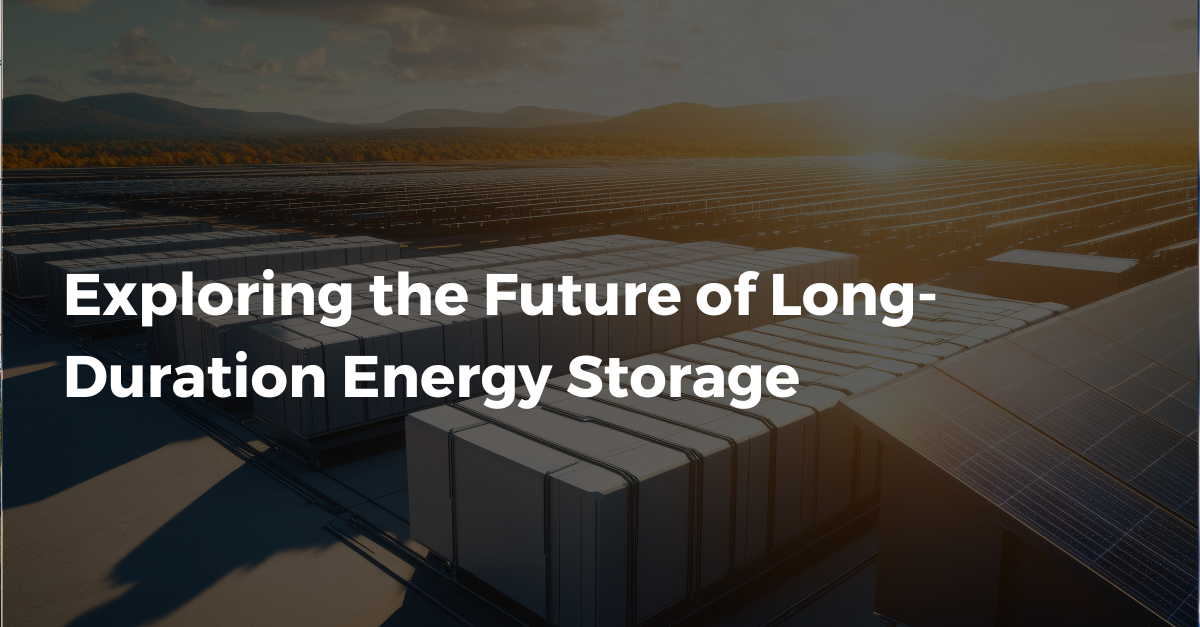 Exploring the Future of Long-Duration Energy Storage
