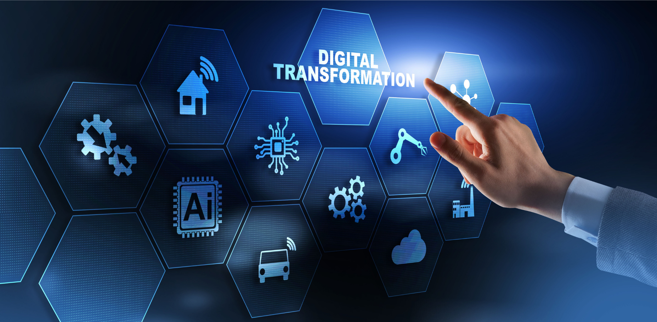 digital transformation icons